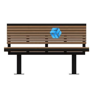 Metal o assento exterior do banco do parque para espaços públicos-para o hospital do supermercado da alameda do Gym da entrada do pátio - Product Image 4