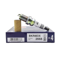 Vente en gros d'usine, bougie d'allumage en iridium pour voiture BKR8EIX 2668 pour Audi A4 A5 A6 A7 Q7 Porsche Cayenne Panamera Volkswagen