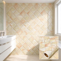 Papier peint vinyle auto-adhésif ignifuge, motif marbre, film PVC pour intérieur, imperméable, revêtement mural moderne pour la maison