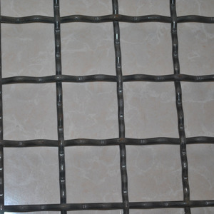 Grillage perforé à trous carrés, en acier inoxydable, tissé, ondulé, noir, pour paroi d'enclos à porcs - Product Image 4