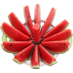 Cortador Manual de Melón Verde de Acero Inoxidable, Herramienta Multiusos de ABS/TPR para Cortar Sandía y Frutas, Lavado a Mano - Product Image 1