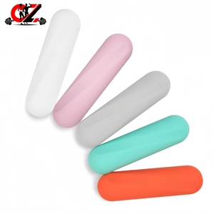 CZFIT New Silicone Edging Non-Slip Home Gym Twill <b>Dumbbell</b> Wand Laser Engraving Logo Yoga Pilates Hand Weights for Arm Workouts - Product Image 1
