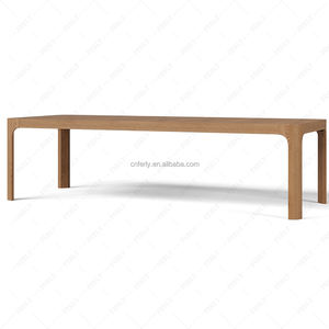 FERLY Solid <strong>Teak</strong> Outdoor <strong>Dining</strong> <strong>Table</strong> Set with 6 Chairs All Weather Patio Garden Furniture - Product Image 4