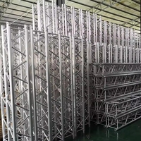 Structure de Scène Mobile en Treillis d'Alliage d'Aluminium GT pour Lampes de Scène et Présentoirs