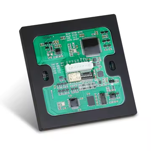 Escáner de código QR 1D 2D Control de acceso de puerta de pantalla táctil con teclado Lector de proximidad de tarjeta RFID Wiegand inteligente - Product Image 5