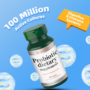 Fabrika OEM/ODM probiyotik diyet takviyesi sindirim bağırsak koruyarak gençler için 100 tablet Acidophilus vitaminleri - Product Image 4
