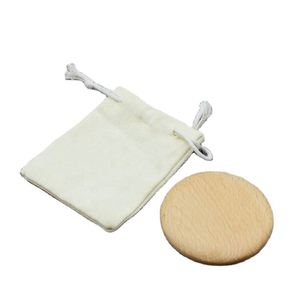 Blank DIY Round Shape Wooden Bottle Opener Coaster <b>Fridge</b> Decoration Magnet Beer Bottle Opener with Bag - Product Image 4