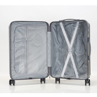 Juego de Maletas Rígidas de Viaje de 3 Piezas, Tipo Nuevo, Venta al por Mayor, Personalizadas, de ABS, para Avión