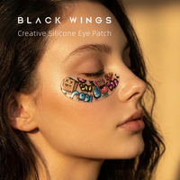 Coussinets pour les yeux, patchs pour les yeux, extensions de cils en hydrogel, autocollants pour les yeux en silicone, sous le patch personnalisable