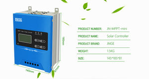 Anhui JNGE <span class=keywords><strong>MPPT</strong></span> 20A 10A एससीसी 12V/24V पीवी अधिकतम 80V सौर अभियोक्ता नियंत्रक फैक्टरी मूल फैक्टरी - Product Image 3
