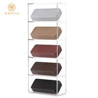 Étui à lunettes de soleil en cuir PU de qualité supérieure, boîte rigide pour lunettes, étui de protection portable pour les voyages, hommes et femmes