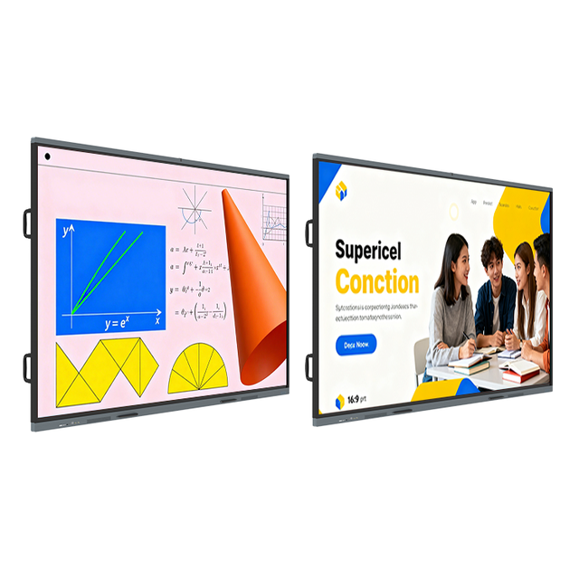 HUSHIDA 55 65 75 85 100 110 Inch Conference System With Bracket Touch Screen Interactive Smart Board for Classroom