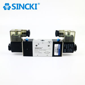 3V Series <span class=keywords><strong>3</strong></span>/<span class=keywords><strong>2</strong></span> Way Piezas neumáticas 3V320-08/10 Doble solenoide NC Direccional Operado por piloto Válvulas de solenoide de aire Piezas neumáticas - Product Image 6