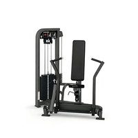 Liva LH-08 Machine de musculation commerciale à charge par poulie pour press à la poitrine assis, poste unique, équipement d'entraînement des pectoraux pour salle de sport
