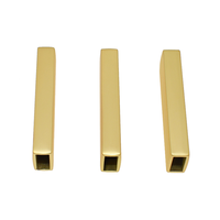 Square Belt Loop Super besar ukuran 50mm cincin tetap DIY kulit kerajinan perangkat keras sabuk logam gesper untuk tas tali tas perangkat keras