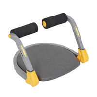 Appareil d'entraînement abdominal PP Zone Wheel Core Trainer pour la maison avec poignées antidérapantes, haute qualité, durable, pour fitness unisexe