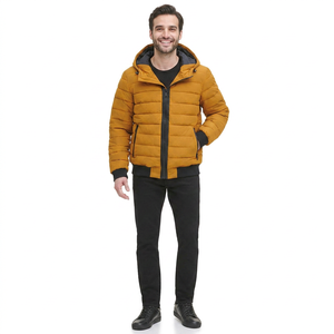 Chaqueta Acolchada para Hombre con Aislamiento Térmico Resistente y Protección para Clima Frío Extremo al Aire Libre - Product Image 1