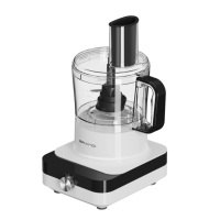 Robot culinaire multifonctionnel électrique 10-en-1 de 2L, 600W, avec bol mélangeur, accessoires, hachoir à viande et centrifugeuse