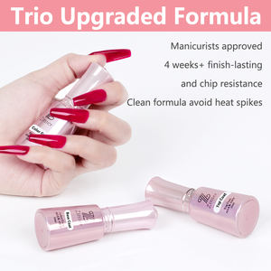 Qshy Private Label Losweken Uv/Led 120 Kleur Hars Reflecterende Base Coat + Kleur Gel + Gehard Verdoezeld top Coat Gel Nagellak Kit - Product Image 6