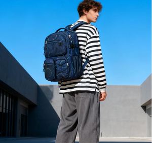 Multi-Pocket <b>Backpack</b> for Travel College, Heavy Duty Big Bookbag with 15.6 Inch <b>Laptop</b> Compartment - Product Image 2