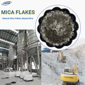 Beste Qualität 20-40Mesh 40-60Mesh Natürliche Farbe Glimmer abfälle Dekoration Glimmer flocken für Beschichtung anwendungen - Product Image 5