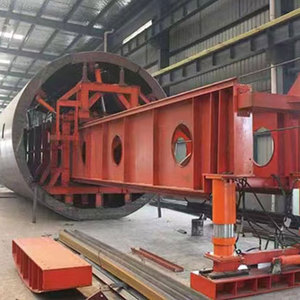 Jumbo de revêtement hydraulique à poutre à aiguilles, chariot de coffrage à arc fixe pour le revêtement en <span class=keywords><strong>béton</strong></span> des conduites d'irrigation - Product Image 3