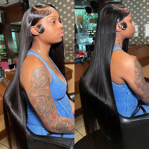 Luxefame Peruvian/Indian Long Hair <strong>Wig</strong>,Raw Virgin Glueless Full HD Lace Human Hair <strong>Wigs</strong>,HD Lace Frontal <strong>Wig</strong> <strong>for</strong> <strong>Black</strong> <strong>Women</strong> - Product Image 3