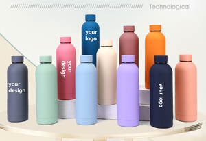 Logotipo personalizado 12oz 17oz 25oz 34oz Boca pequeña Botella de agua aislada Frasco de vacío 304 Acero inoxidable Doble pared Deportes al aire libre - Product Image 4