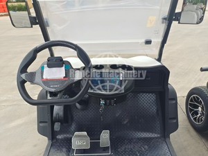 Voiture de tourisme électrique classique RC à 3 rangées, blanche, 8 places, batterie au plomb, 60 km/h, temps de charge 5-7h, idéale pour les hôtels et les quais - Nouveauté très demandée - Product Image 2