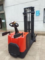 Chariot élévateur à conducteur marchant ELES10/12CE 1,5T/1,2T, transpalette électrique à batterie lithium-ion, roues en PU, pour entrepôt et usine, contrepoids