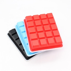 ถาดทำน้ำแข็งซิลิโคน 20 ก้อน ขนาดใหญ่ พร้อมฝาปิดกันรั่วแบบถอดได้ ถาดน้ำแข็งทรงสี่เหลี่ยม ปลอดสาร BPA - Product Image 6