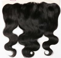 Cheveux humains 100% vierges brésiliens Remy, provenant d'un seul donneur, 20 pouces, style frontal lisse et ondulé, Eonian Hair