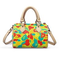Sac à main pour femme en PU avec logo personnalisé, sac à bandoulière imperméable avec image personnalisée pour filles