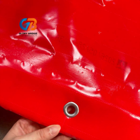 Bâche PVC haute résistance à bas prix, toile imperméable en PVC 650g pour couverture de camion-citerne industrielle