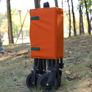 Fabriek Custom Outdoor Opvouwbare Reis Handkar Tuin Bagage Transport Trail Strand Vouwwagen Kar <span class=keywords><strong>Trolley</strong></span> Met Wielen - Product Image 6