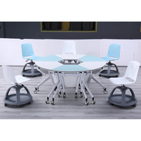 Chaise de rangement pliable pour salle de classe, idéale pour écriture, en plastique, nouvelle collection, 2020
