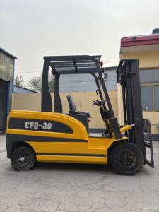 Carretilla elevadora eléctrica con batería de litio de tres ruedas de la serie G3 2Ton - Product Image 4