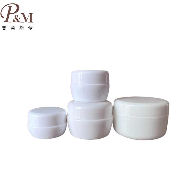 P&M Screw Transparent Plastic Jar Container PP clear 3ml 5ml Mini Jar