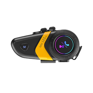 หมวกกันน็อครถจักรยานยนต์ชุดหูฟัง LX3มืออาชีพสำหรับ2ผู้ขับขี่500เมตรอินเตอร์คอม - Product Image 1