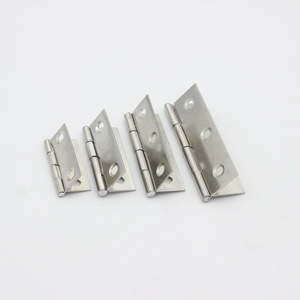 Stainless Steel <b>Hinge</b> 1.5 Inch Furniture <b>Hinge</b> Surface Mount Antirust Bright Finish Minimalist Design - Product Image 3