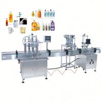 Ligne de production de machines de remplissage et d'embouteillage automatiques 3 en 1 pour bouteilles en plastique d'eau minérale pure, prix d'usine