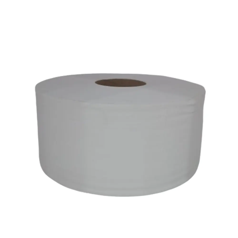 Rouleau de papier toilette commercial biodégradable sans noyau souple personnalisé de haute qualité rouleau jumbo de serviette de bain blanc fabriqué au Vietnam