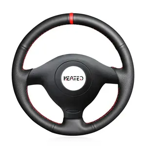 Cubierta de <span class=keywords><strong>volante</strong></span> <span class=keywords><strong>para</strong></span> Volkswagen Passat B5 VW Golf 4 Polo MK6 <span class=keywords><strong>Seat</strong></span> <span class=keywords><strong>Leon</strong></span> 1M Skoda Fabia 1, precio al por mayor <span class=keywords><strong>para</strong></span> ti - Product Image 1