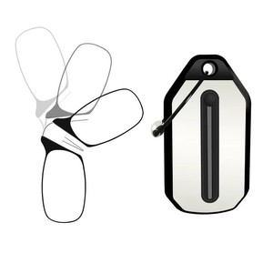 Mizilook Wholesale <strong>Reading</strong> <strong>Glasses</strong> Hight Quality Men's <strong>Portable</strong> Foldable Pince-Nose Keychain - Product Image 4