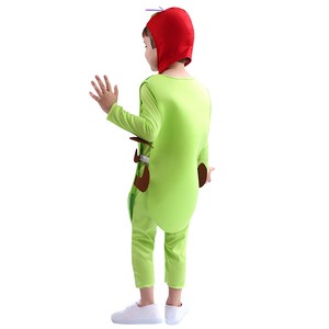 Spectacle de scène drôle unisexe habiller vêtements Animal Cosplay enfants chenille Costume KCFC-030 - Product Image 5