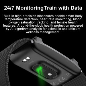 Pulsera Inteligente Personalizada con Etiqueta Blanca OEM Y25, Correa Negra para Reloj Inteligente, Monitor de Sueño, Salud, Deporte y Ejercicio, Pulsera Inteligente sin Pantalla - Product Image 4