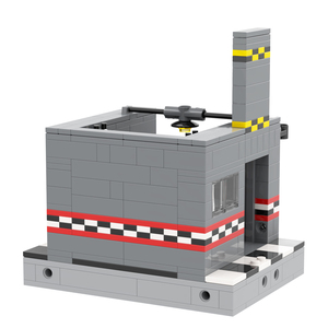 MOC1283 Orso di Mezzanotte Ufficio 374 Pezzi Mattoncini con Chica Freddy Gordon <span class=keywords><strong>FNAF</strong></span> <span class=keywords><strong>Gioco</strong></span> di Costruzione Educativo per Bambini - Product Image 4