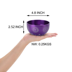 Cuencos Cantores Afinados a <span class=keywords><strong>963</strong></span> Hz, Nota XI de las <span class=keywords><strong>Frecuencias</strong></span> de Solfeo, Terapia de Sonido para Sanación, Baño Ideal para Meditación y Yoga - Product Image 2