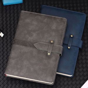 2025 Newly Factory Price Bulk Red Grey Printed Gift Stationery School PU Leather A5 Notebook Custom Logo Wholesale - Product Image 3