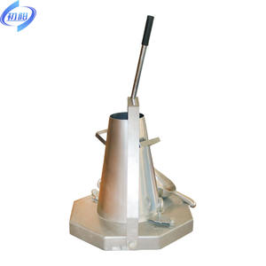 مجموعة اختبار الانحدار المخروطي للخرسانة عالية الجودة ومتينة، جهاز اختبار الانحدار المحمول للخرسانة الطازجة في البناء - Product Image 4